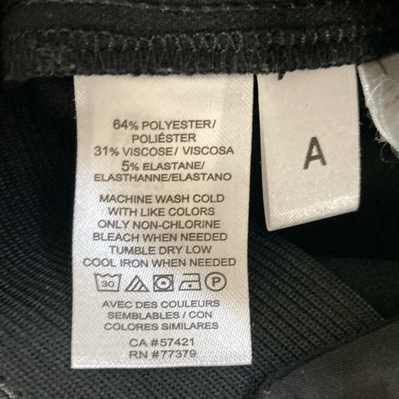 Ann Taylor Black Cropped Pants Ankle Length - Picture 3 of 7